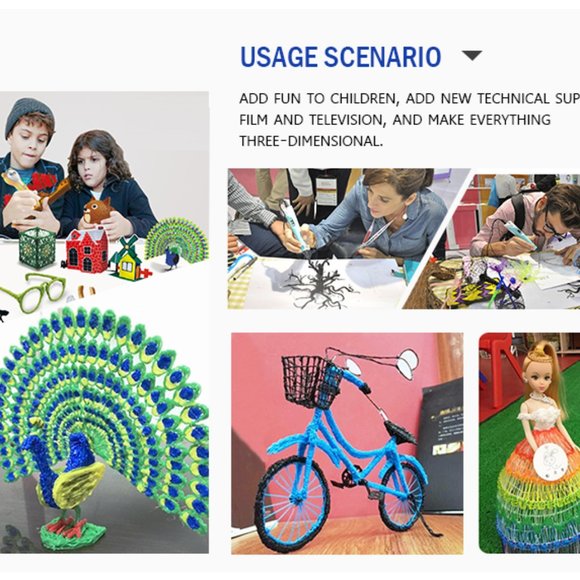 3D Pen(3D Printing Pen) is a perfect gift that can improve children - Picture 6 of 7